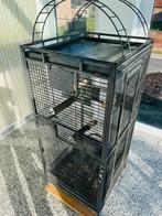 Vogelkooi, Dieren en Toebehoren, Vogels | Hokken en Kooien, Ophalen, Gebruikt, Metaal, Vogelkooi
