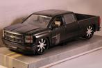 Jada Toys 1:24 2014 Chevrolet Silverado zwart OPRUIMING, Nieuw, Jada, Ophalen of Verzenden, Auto