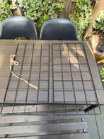 2x metalen wandrek / fotorek, Ophalen, Zo goed als nieuw