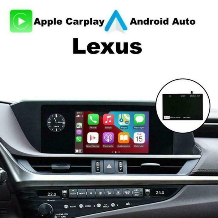 Lexus NX LS ES GS RC draadloos apple carplay / androidauto, Auto diversen, Autoradio's, Nieuw, Ophalen of Verzenden