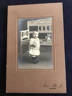 Kabinetfoto, Kind, Jan Spaander, later directeur Rode Kruis, Ophalen of Verzenden, Voor 1940, Gebruikt, Foto