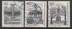 Berlijn 1980 634/636 Berlijnse monumenten, Gest, Ophalen of Verzenden, Overige periodes, Gestempeld