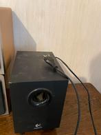 Logitech Z-4 Subwoofer, Computers en Software, Pc speakers, Ophalen of Verzenden, Gebruikt, Audiokanaal 2.1