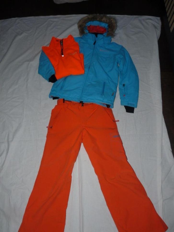 Skipak. Skijas Brunotti. Skibroek Cygnus. Maat 152. + Pully, Kinderen en Baby's, Kinderkleding | Maat 152, Gebruikt, Jongen, Setje