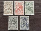 Postzegels Nederland NVPH 544 - 548, Postzegels en Munten, Ophalen of Verzenden, Na 1940, Postfris