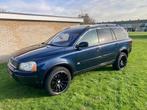 Volvo XC90 2.9 T6 2004 Blauw Automaat 7P AWD Uniek Leer, Auto's, Blauw, 7 stoelen, 2922 cc, Leder