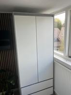 Mooie grijs/witte kledingkast, Huis en Inrichting, Kasten | Kledingkasten, Ophalen, 50 tot 100 cm, Zo goed als nieuw, 150 tot 200 cm