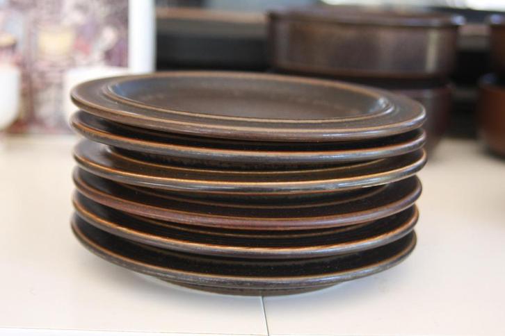 ARABIA "" RUSKA "" Ontbijtborden. 6euro/stuk., Huis en Inrichting, Keuken | Servies, Zo goed als nieuw, Bord(en), Overige stijlen