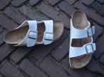 GRATIS VERZENDEN NIEUWE WITTE ARIZONA BIRKENSTOCKS MT 39, Slippers, Verzenden, Wit, Nieuw