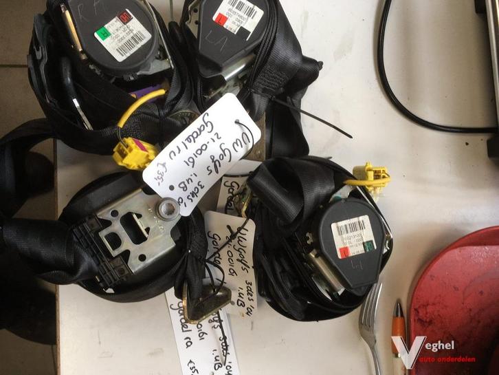 vw golf 5 3drs '04 gordel rv, la, ra, Auto-onderdelen, Interieur en Bekleding, Gebruikt, Ophalen of Verzenden