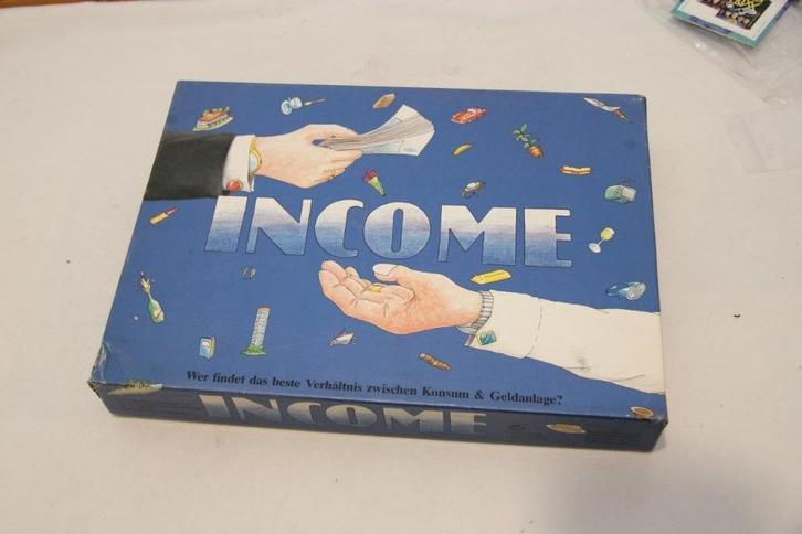 Income bordspel, Hobby en Vrije tijd, Gezelschapsspellen | Bordspellen, Gebruikt, Drie of vier spelers, Vijf spelers of meer, Ophalen of Verzenden