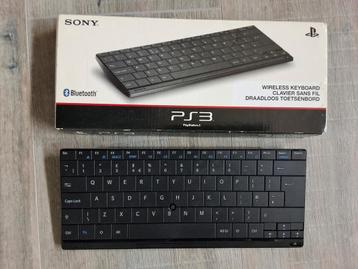 Wireles keyboard ps3 zeldzaam nog in doos beschikbaar voor biedingen