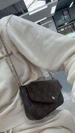 Louis vuitton felicie monogram, Ophalen of Verzenden, Gebruikt, Geel