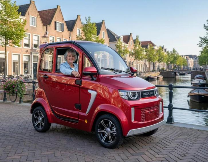 Bold Cura elektrisch rijbewijsvrije auto (invalidenvoertuig), Diversen, Brommobielen en Scootmobielen, Nieuw, Overige merken, 46 km of meer