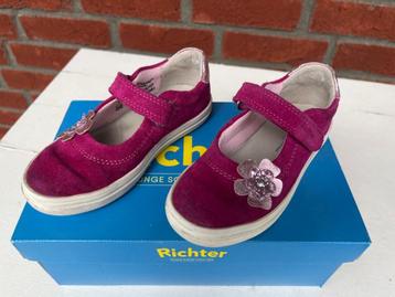 Richter maat 26 meisjes schoenen rood (1x gedragen) beschikbaar voor biedingen