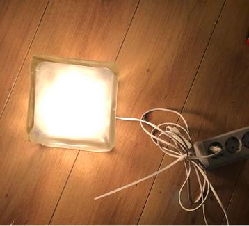 Ikea Iviken Ice Cube tafellamp, type B0012 beschikbaar voor biedingen