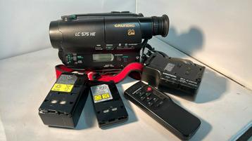 Grundig Hi8 videocamera. LC 575 HE. Lezen!!! beschikbaar voor biedingen
