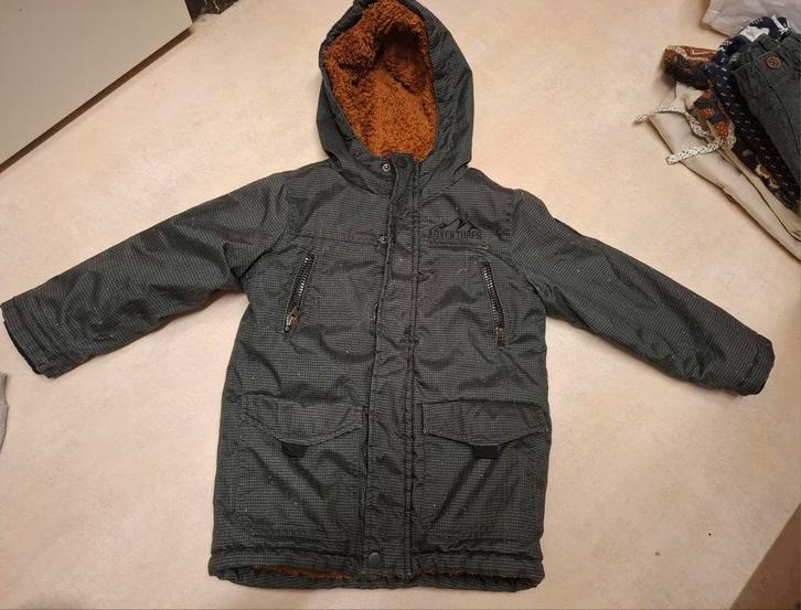 Maat 98 104 winterjas capuchon waterdicht jas winter, Kinderen en Baby's, Kinderkleding | Maat 98, Gebruikt, Meisje, Jas, Ophalen of Verzenden