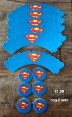 Superman batman iron man Avengers cupcake prikker, Ophalen of Verzenden, Nieuw, Cupcakes, Versiering