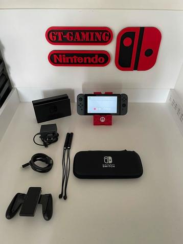 NINTENDO SWITCH NIEUW MODEL 2023 V2 LANGE ACCU DUUR+TASJE beschikbaar voor biedingen