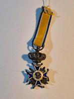 Miniatuur medaille Orde Oranje Nassau Zwaarden, Ophalen of Verzenden, Landmacht, Nederland, Lintje, Medaille of Wings