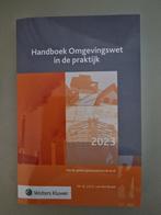 Handboek Omgevingswet in de praktijk 2023, Boeken, Zo goed als nieuw, Mr. dr. J.H.G. van den Broek, Gamma, HBO