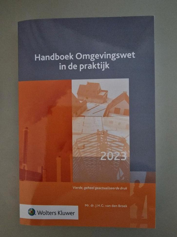Handboek Omgevingswet in de praktijk 2023, Boeken, Studieboeken en Cursussen, Zo goed als nieuw, HBO, Gamma, Ophalen of Verzenden