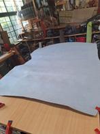 Tuigleder croco, licht grijs, en jacht groen, Dikte 3 mm, 120 cm of meer, Leer of Kunstleer, Nieuw, Ophalen of Verzenden