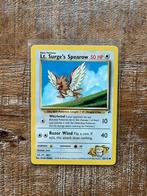 Lt. Surge’s Spearow 83/132, Ophalen of Verzenden, Losse kaart, Zo goed als nieuw