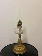 Antieke Vintage Petroleum Olielamp Koper/Messing, Antiek en Kunst, Antiek | Lampen, Verzenden