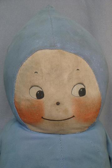 Antieke Rose O'Neill knuffel Kewpie googly pop popje  beschikbaar voor biedingen