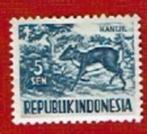 Fauna - Kantjil - Indonesie - 5 sen - postfris, Ophalen of Verzenden, Dier of Natuur, Postfris