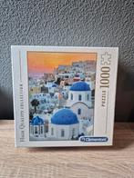 Puzzle - 1000 stukjes - Santorini, Ophalen of Verzenden, Zo goed als nieuw