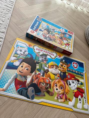 Paw patrol + frozen puzzel zgan beschikbaar voor biedingen