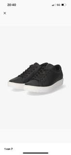 ECCO sneakers, leer, zwart, mt: 42 unisex, nieuw, Kleding | Heren, Schoenen, Ecco, Zwart, Nieuw, Ophalen of Verzenden