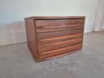 Vintage ladeblok teak scandinavisch design, Huis en Inrichting, Kasten | Ladekasten, Minder dan 50 cm, Gebruikt, Onbekend, Ophalen of Verzenden