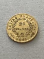 Napoleon gouden 20 francs 1813 U. Vis In Utrecht geslagen, Postzegels en Munten, Munten | Europa | Niet-Euromunten, Goud, Frankrijk