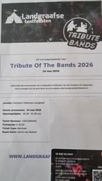 Concert tickets, Twee personen, Mei