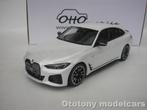 Bmw i4 M50 2021 Wit 1/18 Otto Mobile, Ophalen of Verzenden, Nieuw, Auto, OttOMobile
