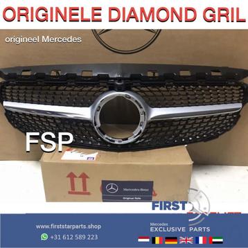 W205 FACELIFT DIAMOND GRIL Mercedes C Klasse C43 AMG 2018-20 beschikbaar voor biedingen
