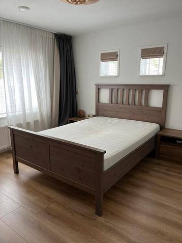 Tijfelaar bed 140x200cm Hemnes IKEA bruin