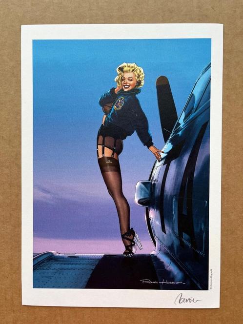 Ex Libris - Marilyne Monroe - Evreux Festival 2024 - Hugault, Boeken, Stripboeken, Nieuw, Eén stripboek, Verzenden