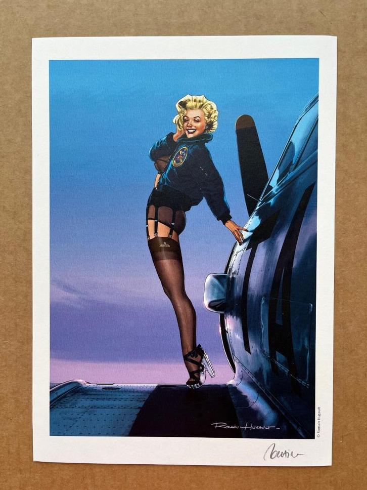 Ex Libris - Marilyne Monroe - Evreux Festival 2024 - Hugault, Boeken, Stripboeken, Nieuw, Eén stripboek, Verzenden