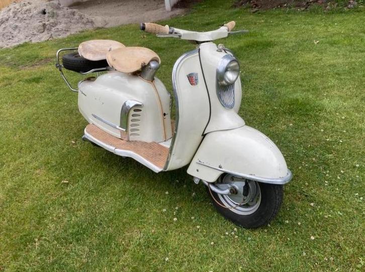 Zeldzame NSU Prima Motorscooter Klassieker, Fietsen en Brommers, Snorfietsen en Snorscooters, Gebruikt, Overige merken, Benzine