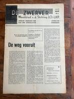 Verzet blad LO LKP oa Plaquette medaille Oosterwolde Piloot, Verzamelen, Militaria | Tweede Wereldoorlog, Ophalen of Verzenden