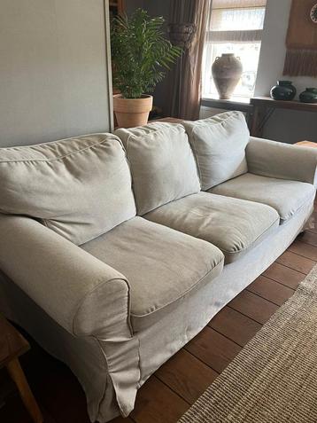 IKEA EKTORP 3-zitsbank + 2-zitsbank – kleur Kilanda lichtbei beschikbaar voor biedingen