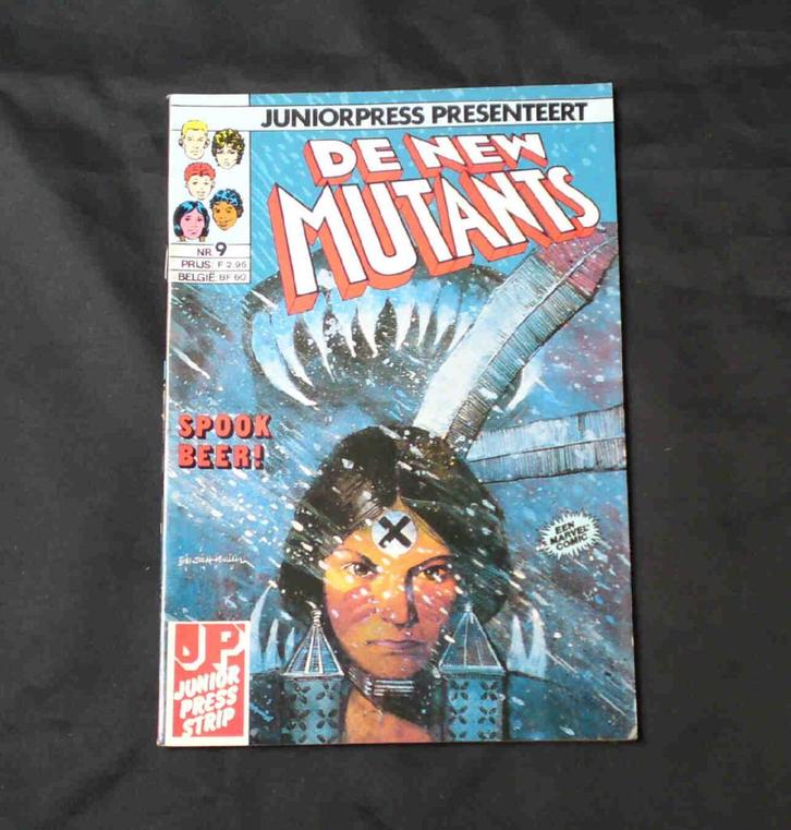 Jaren 80, Marvel Comics, The new mutants no 9, Boeken, Strips | Comics, Zo goed als nieuw, Eén comic, Amerika, Ophalen
