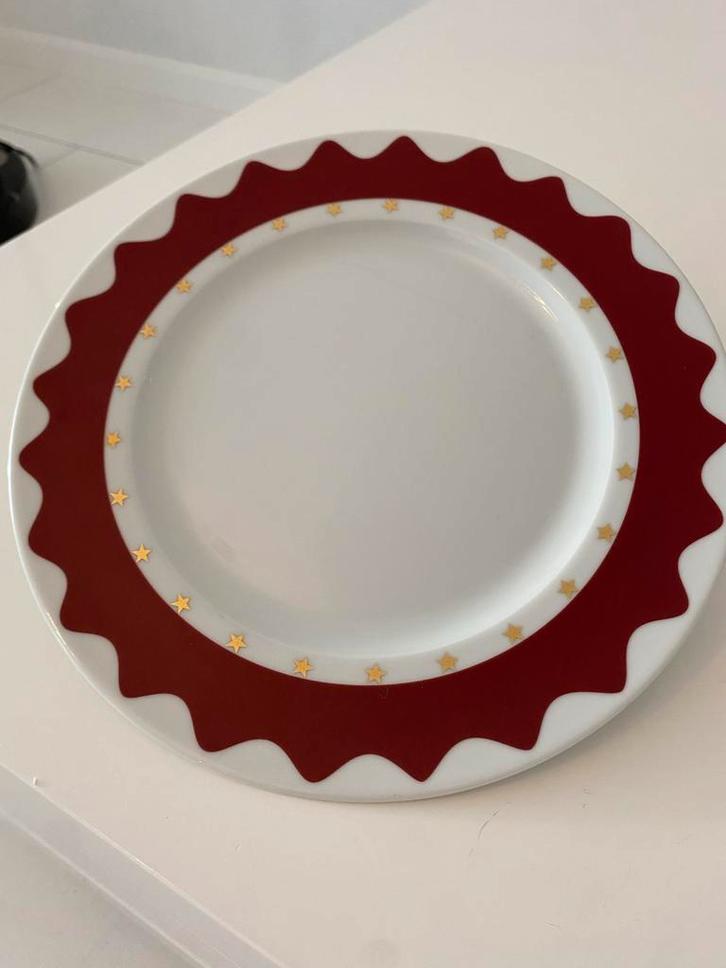 Botticelli Kerst Borden - 10 Stuks, Antiek en Kunst, Antiek | Servies los, Ophalen