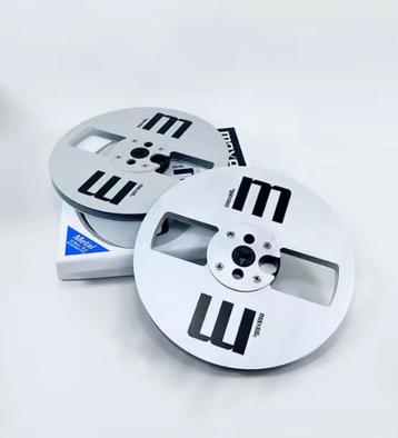 Maxell MR-7 7" Lege Metalen Reel, Zilver beschikbaar voor biedingen