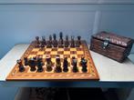 Nog complete houten schaakbord, Een of twee spelers, Ophalen, Zo goed als nieuw